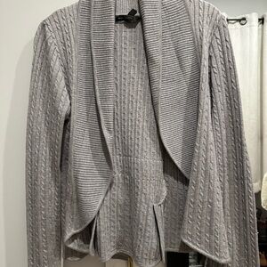 BCBGMaxAzria Light Gray Knit Sweater